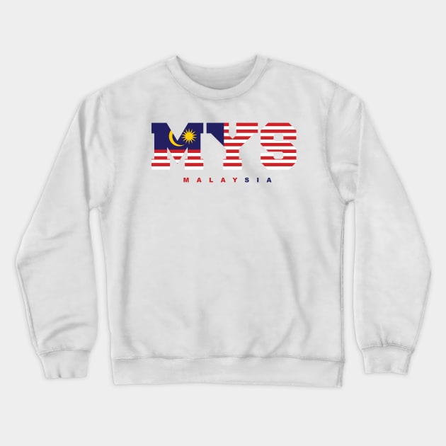 malaysia Crewneck Sweatshirt by BAOM_OMBA